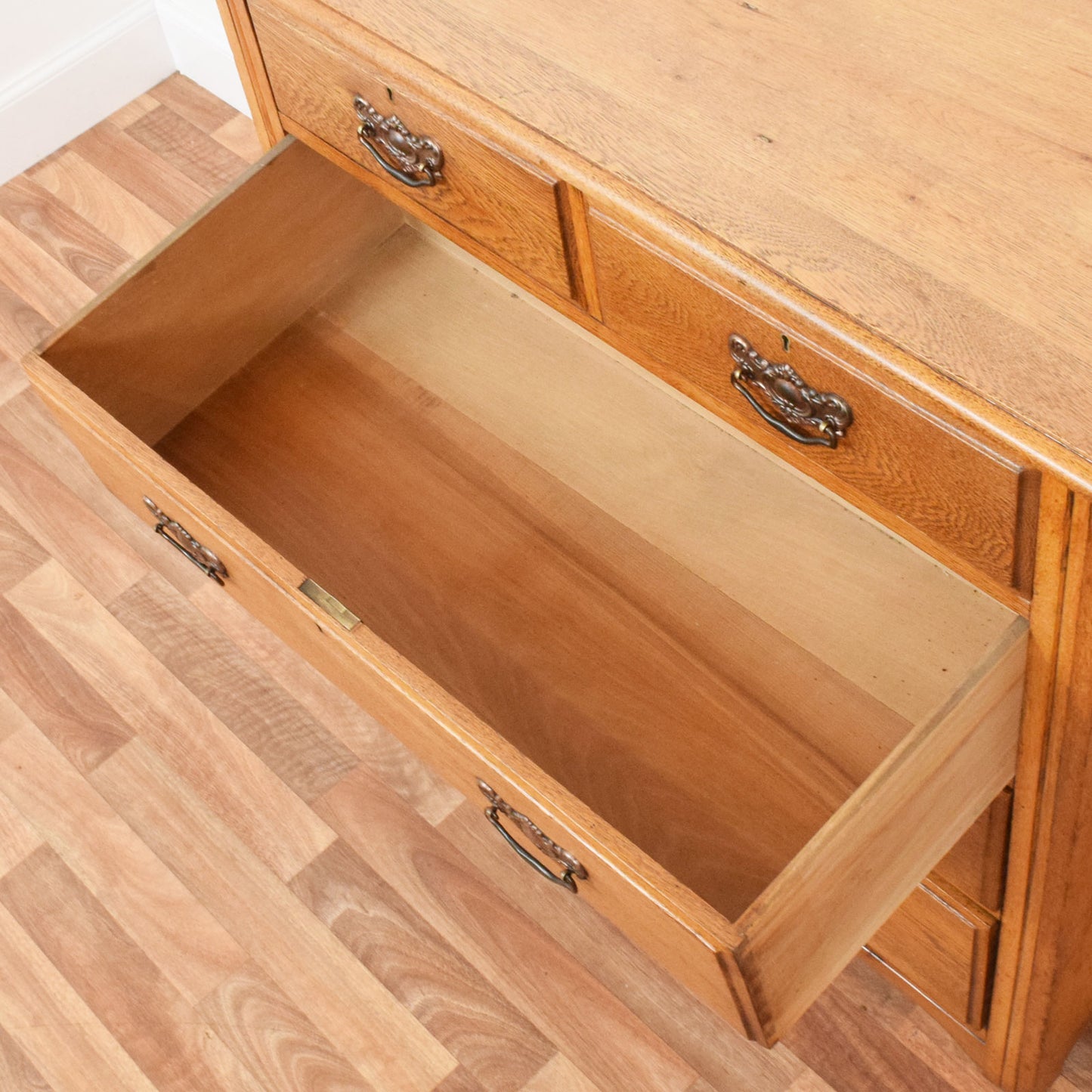 Restored Oak Chest of Drawers