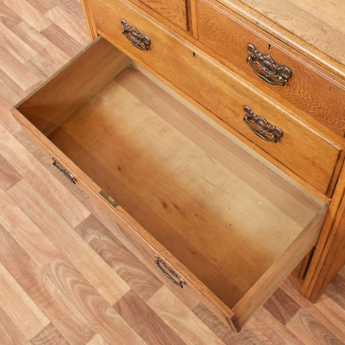 Restored Oak Chest of Drawers