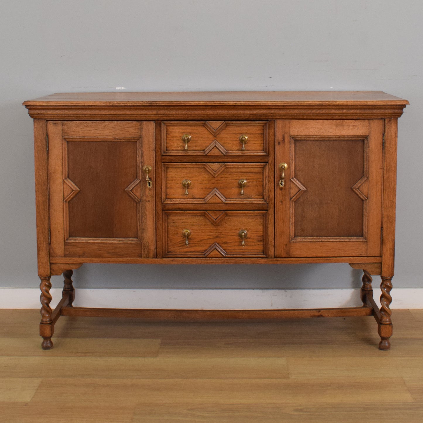 Vintage Oak Sideboard