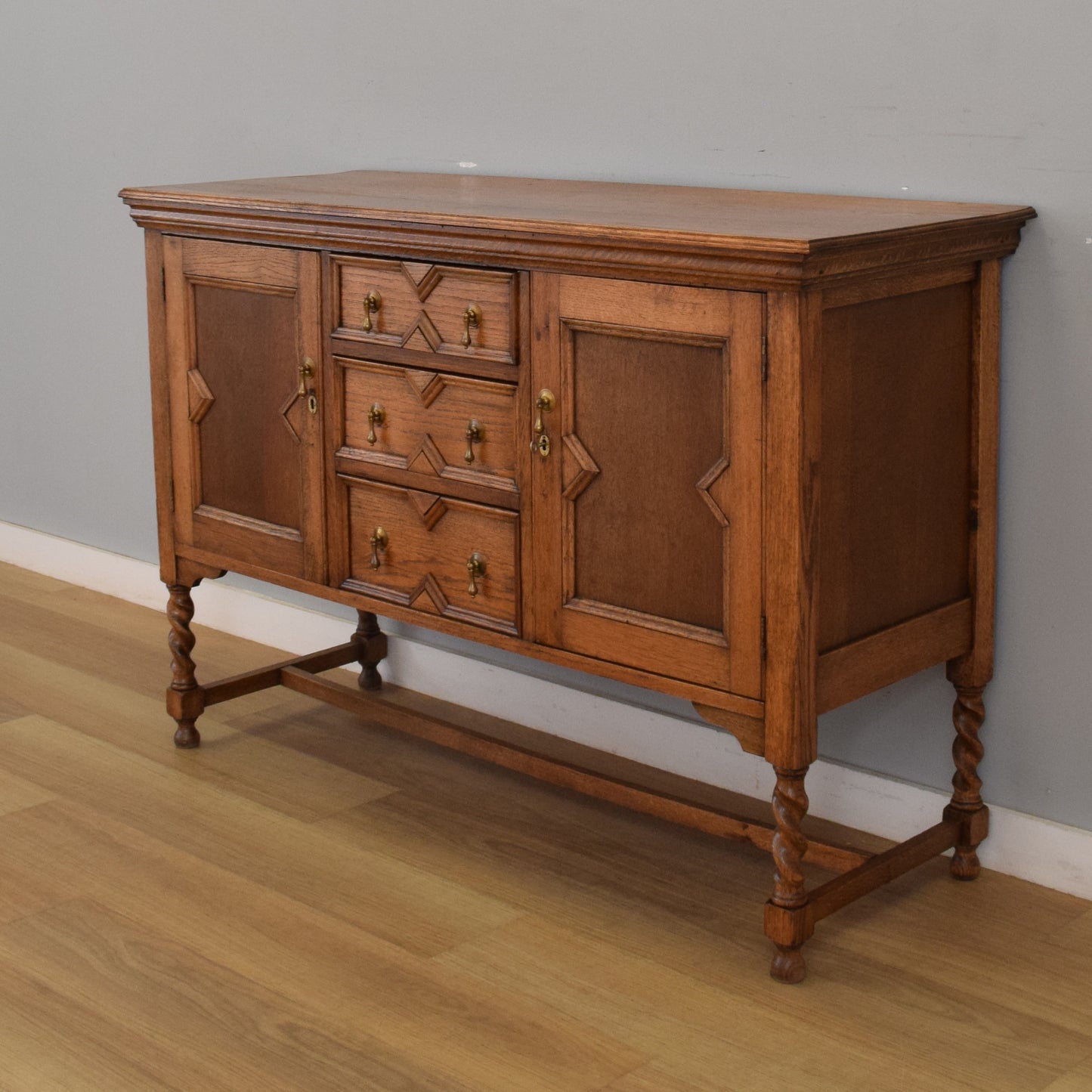 Vintage Oak Sideboard