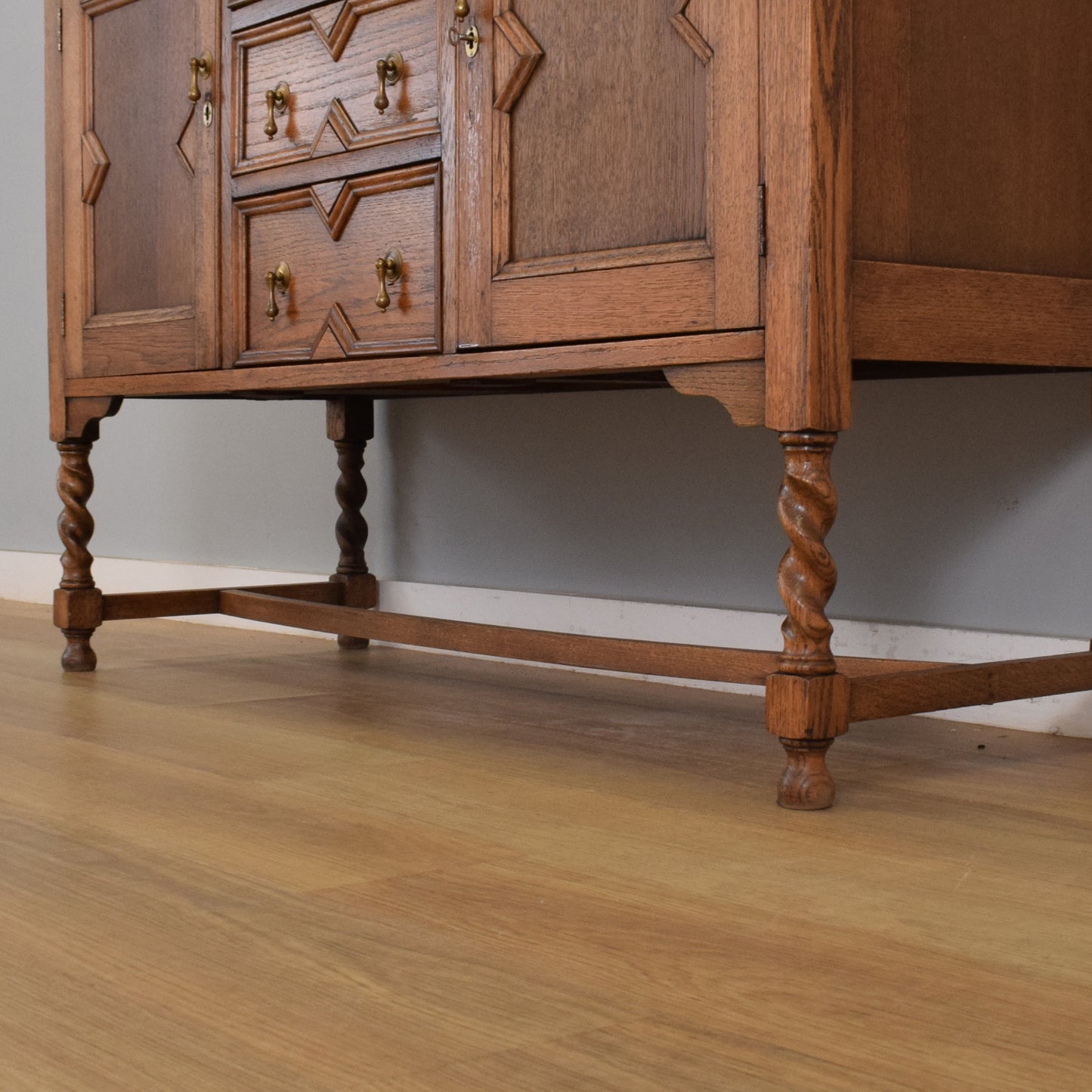 Vintage Oak Sideboard