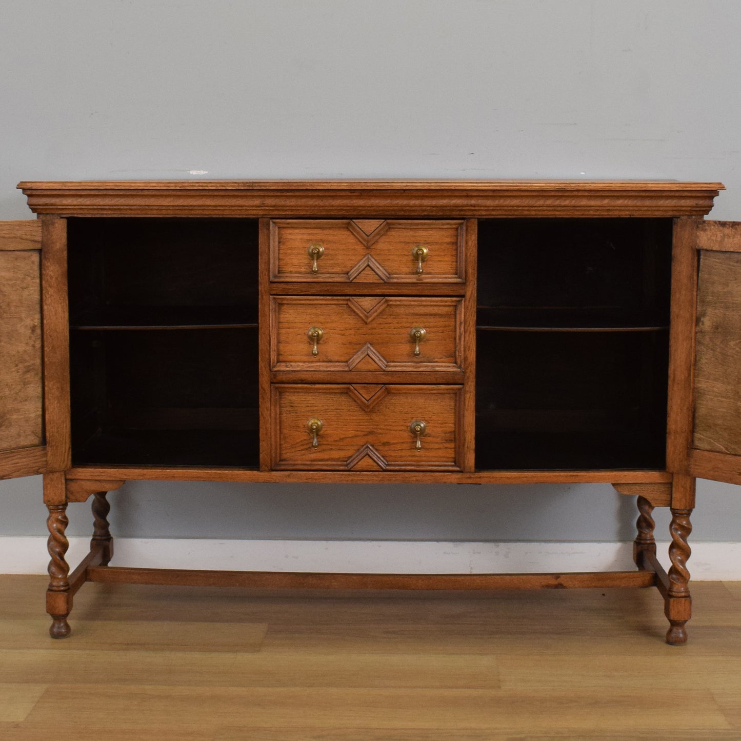 Vintage Oak Sideboard