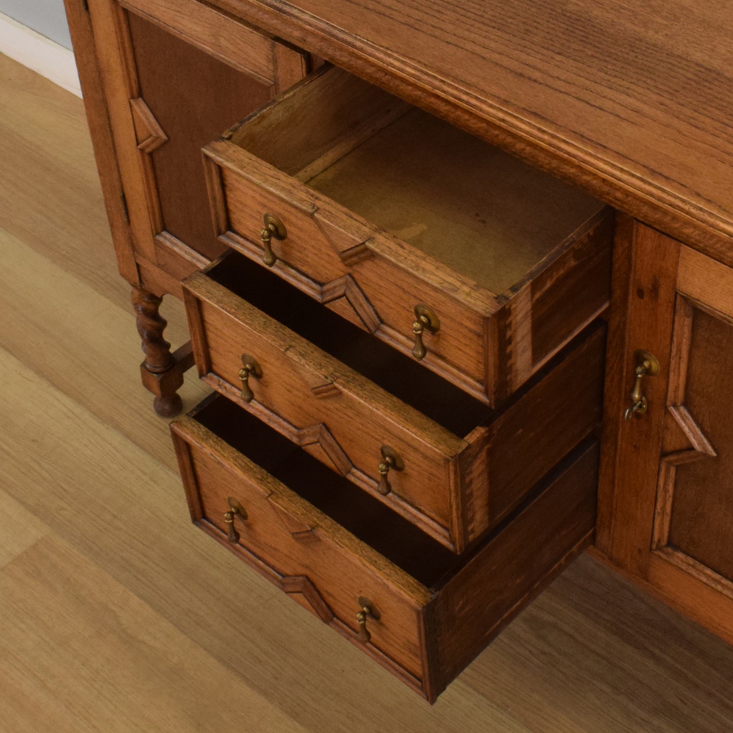 Vintage Oak Sideboard