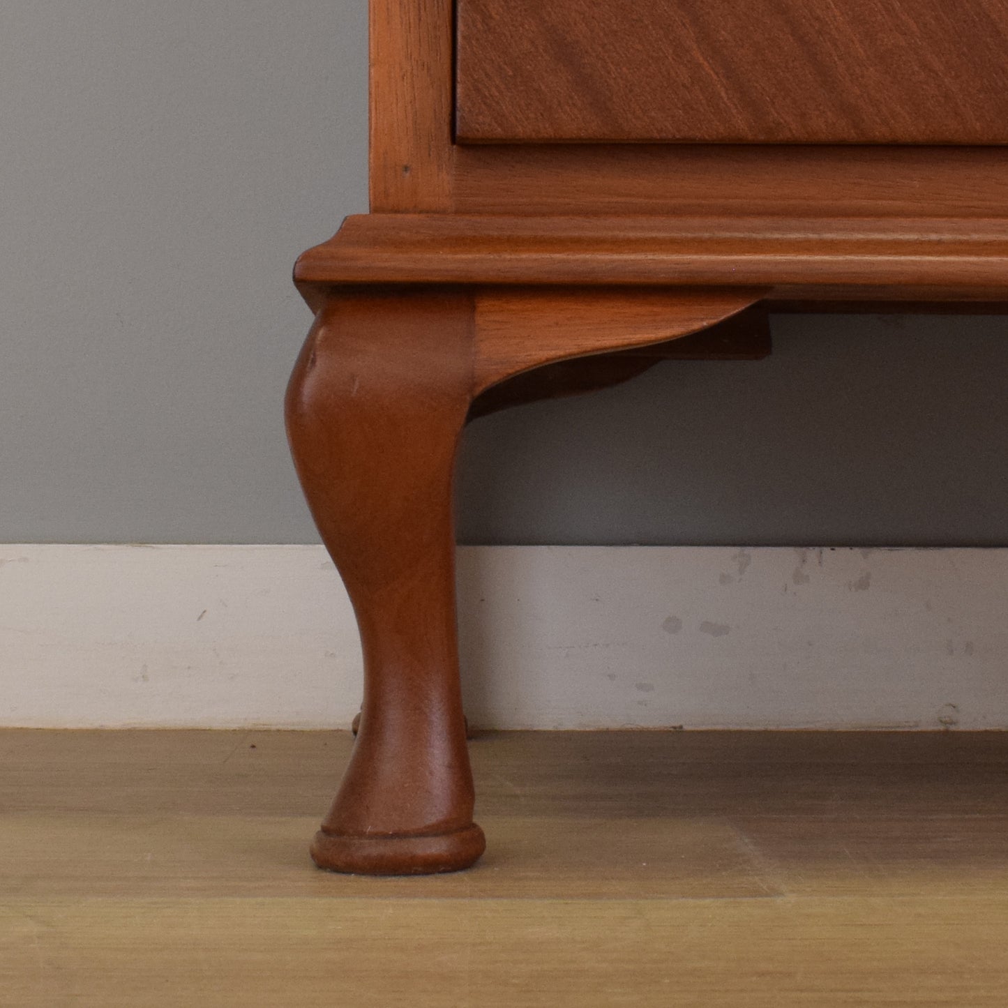 Large Refinished Mahogany Chest of Drawers