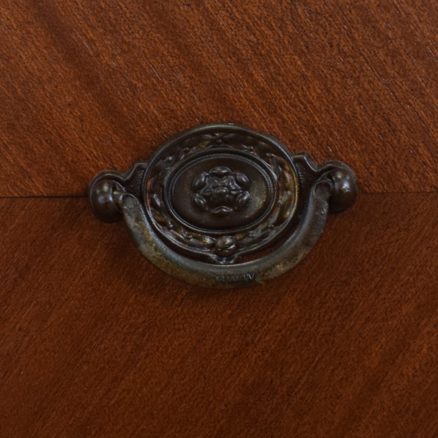 Large Refinished Mahogany Chest of Drawers