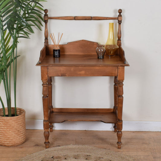 Rustic Pine Washstand