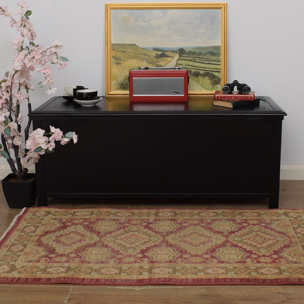 Painted Blanket Box