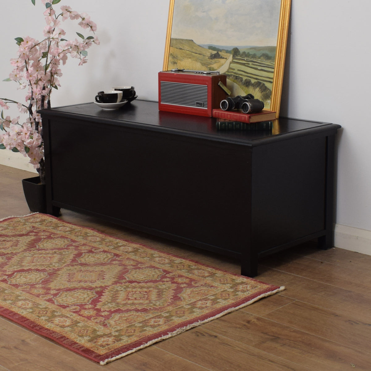 Painted Blanket Box