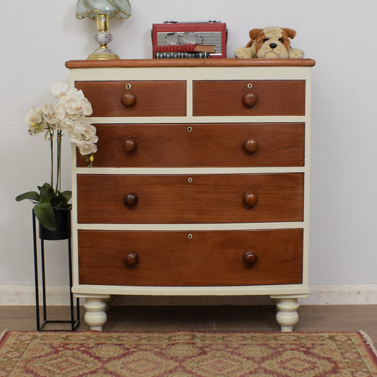 Painted Victorian Chest of Drawers