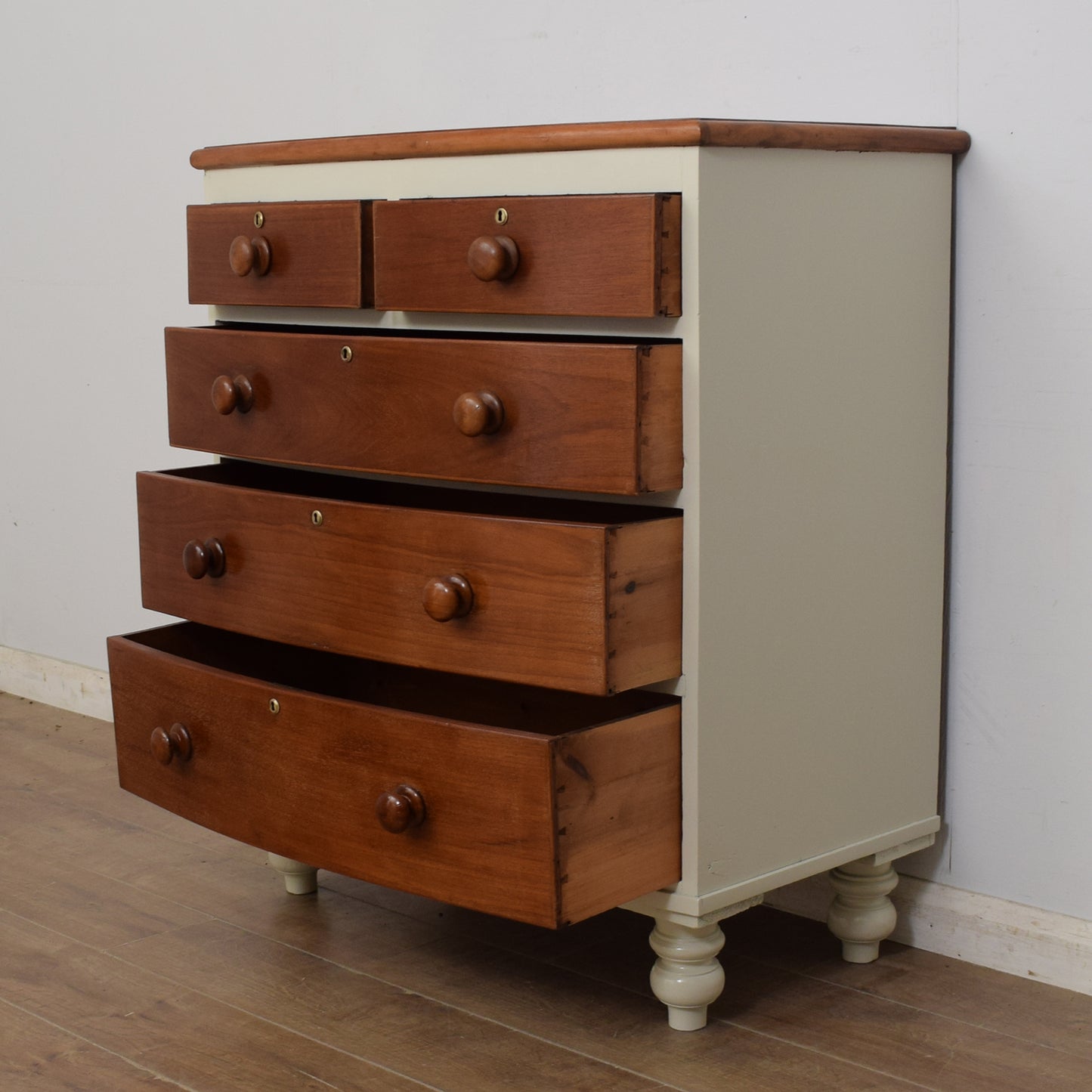 Painted Victorian Chest of Drawers