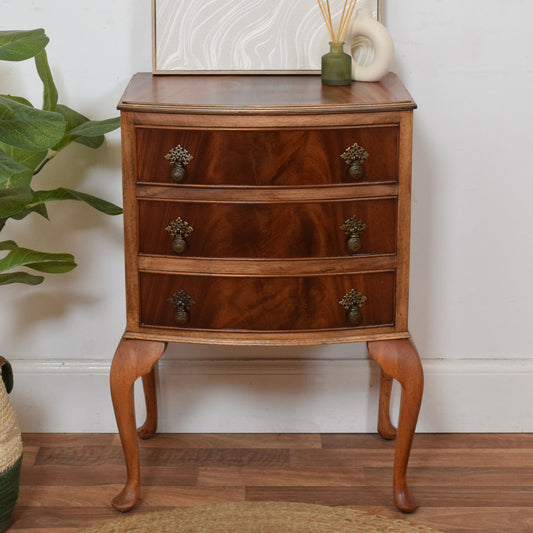 Restored Walnut Bedside