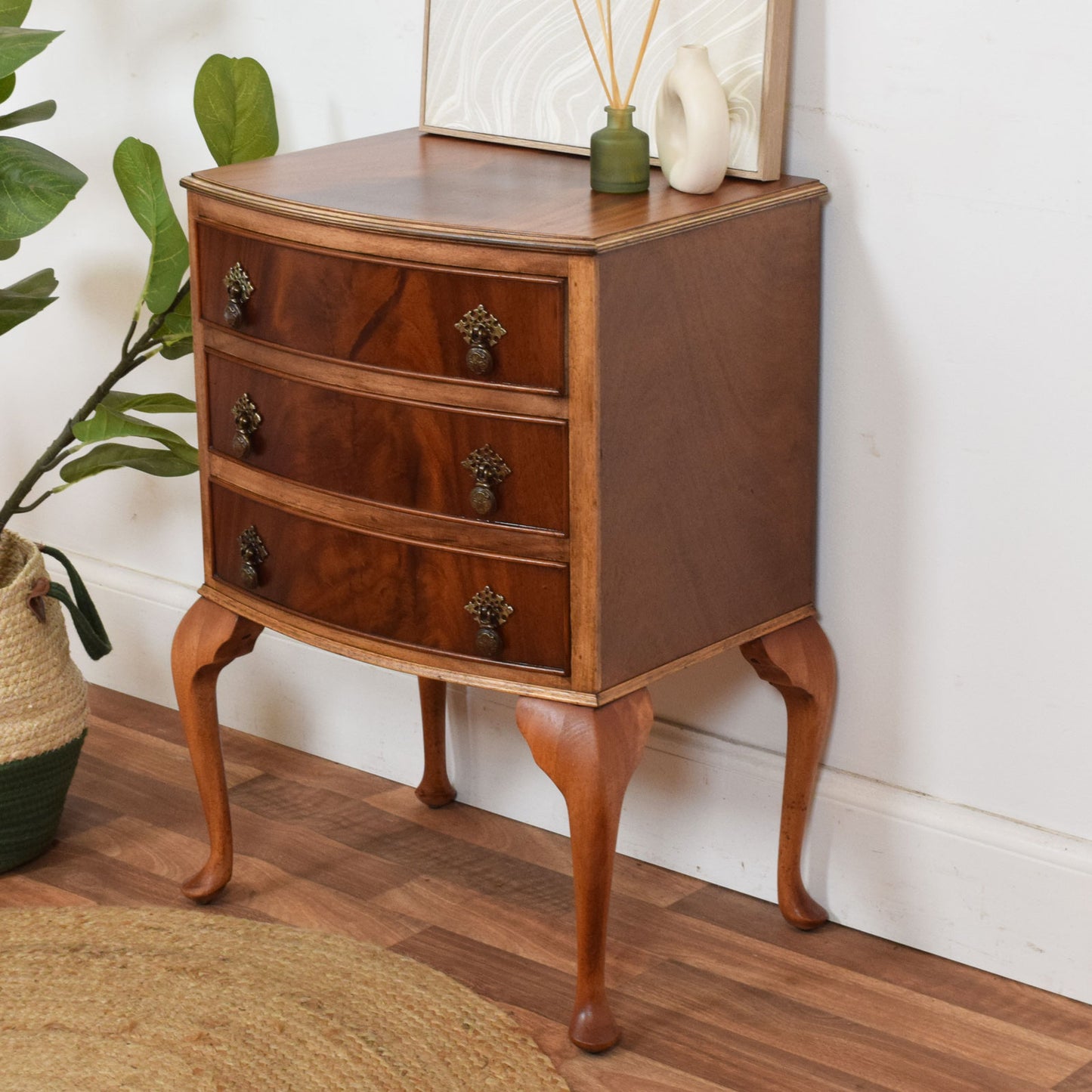 Restored Walnut Bedside