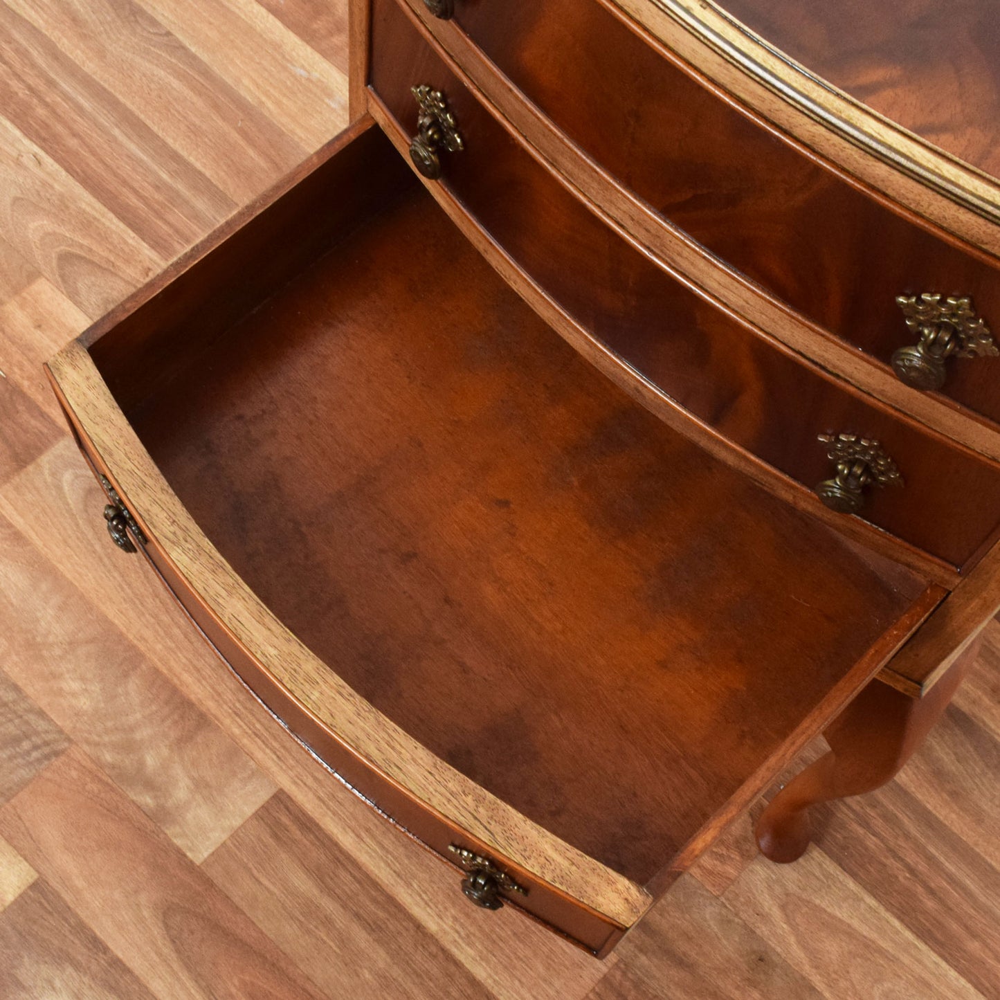 Restored Walnut Bedside