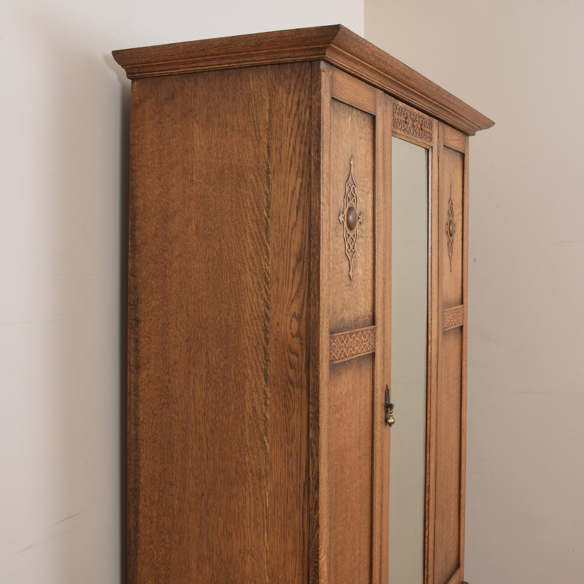 Vintage Oak Wardrobe