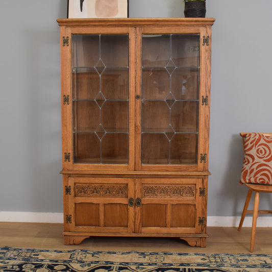 Glazed 'Old Charm' Display Cabinet