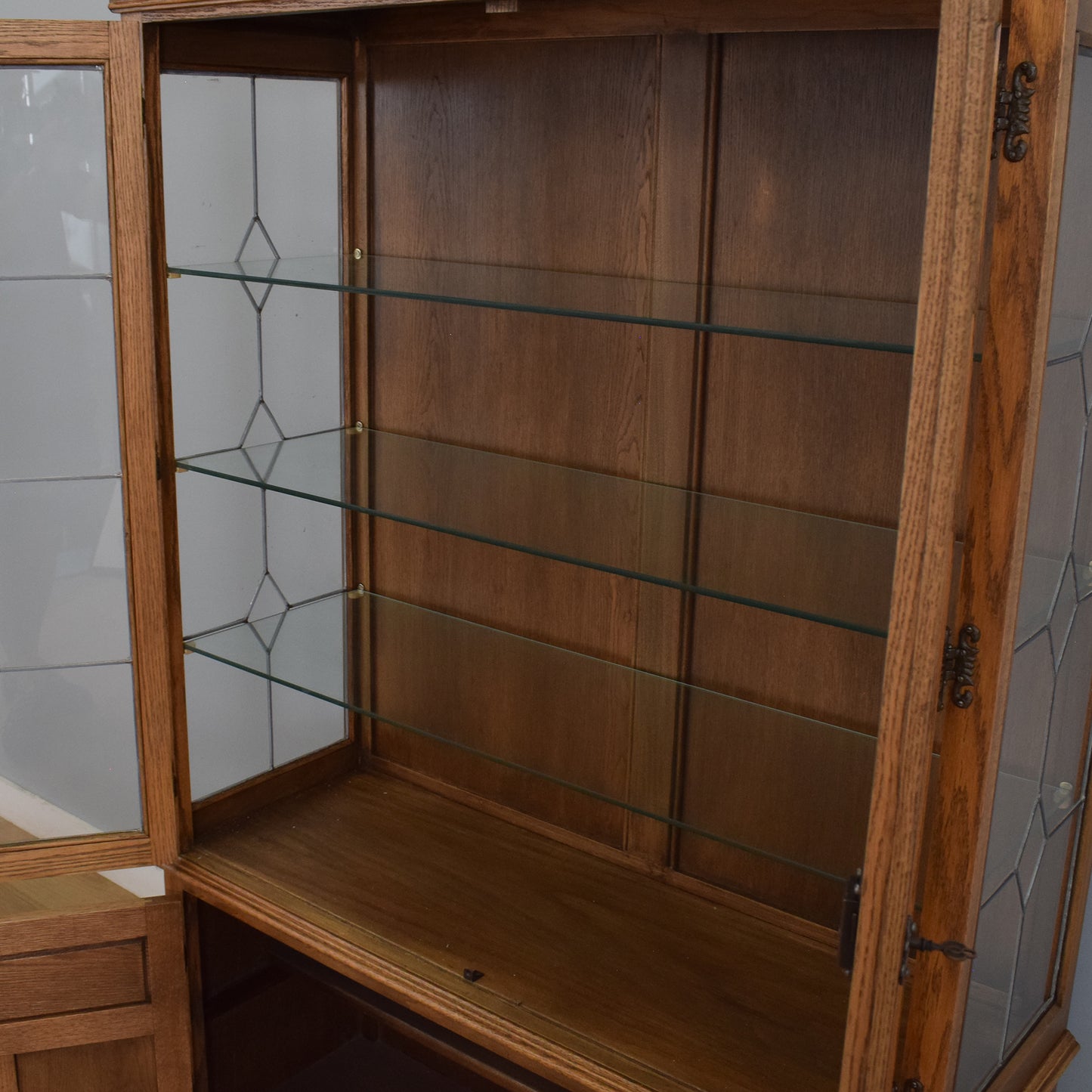 Glazed 'Old Charm' Display Cabinet
