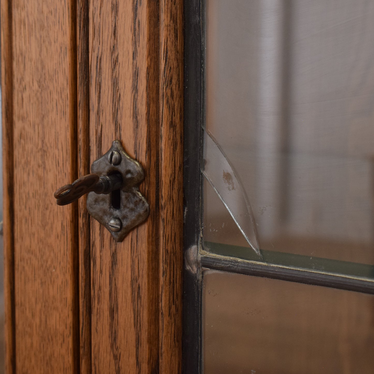 Glazed 'Old Charm' Display Cabinet