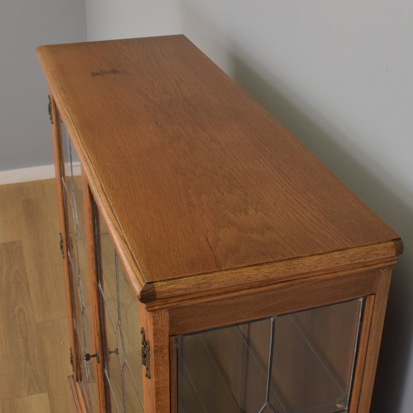 Glazed 'Old Charm' Display Cabinet