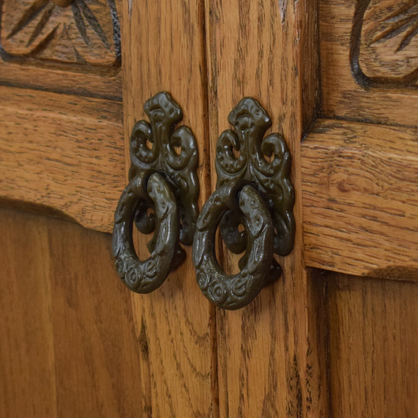 Glazed 'Old Charm' Display Cabinet