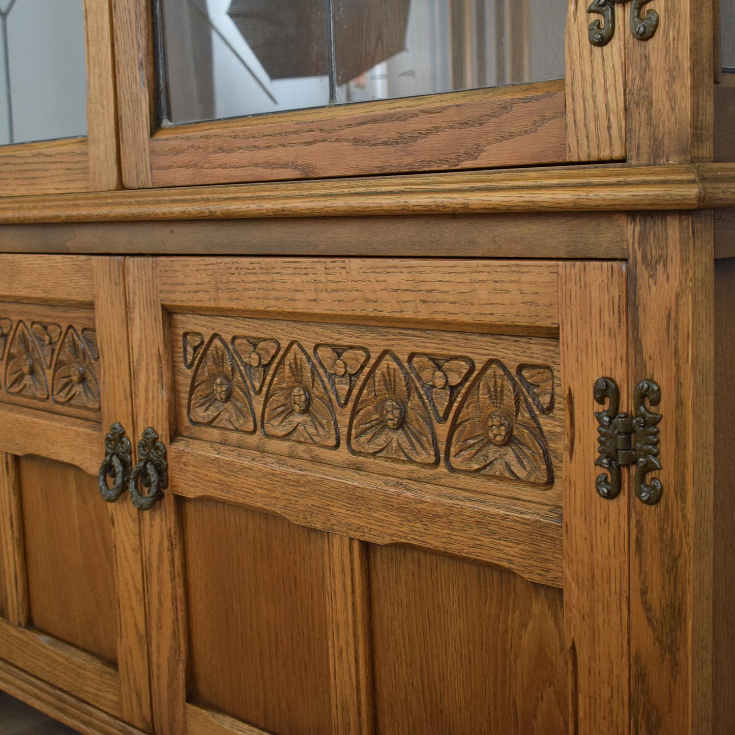 Glazed 'Old Charm' Display Cabinet