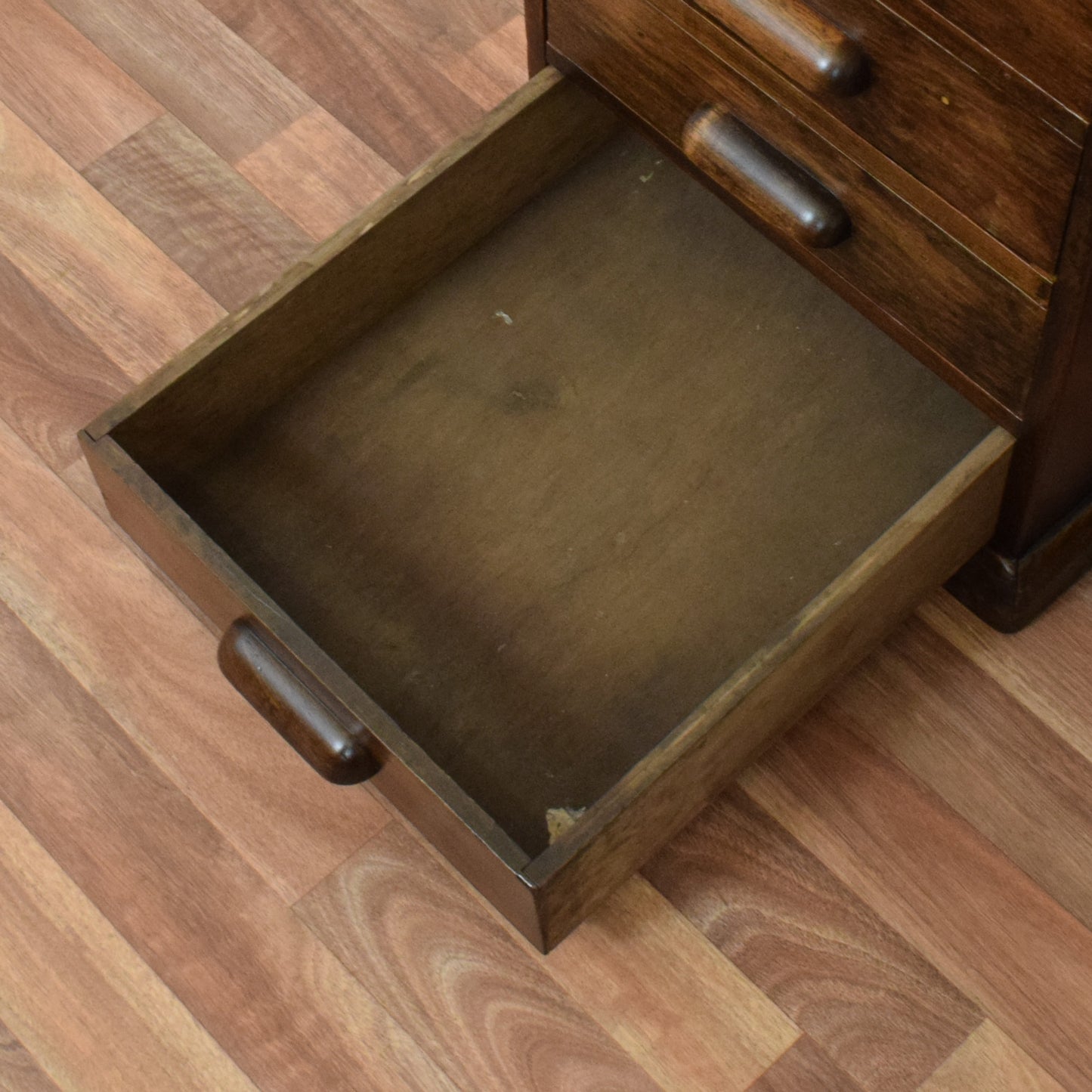 Pair of Rustic Pine Bedsides