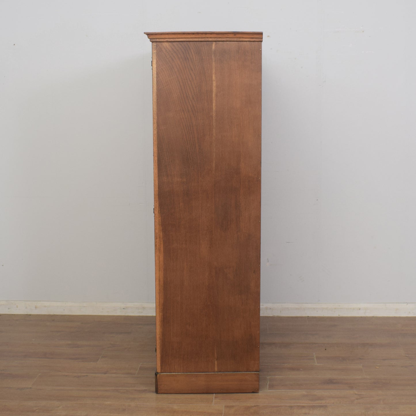 Restored Oak Double Wardrobe