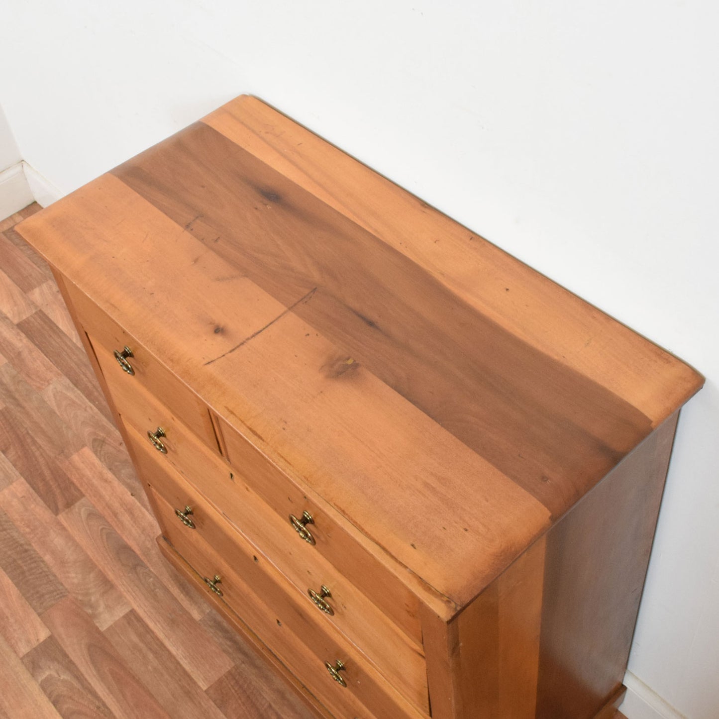 Restored Wild Cherry Chest of drawers