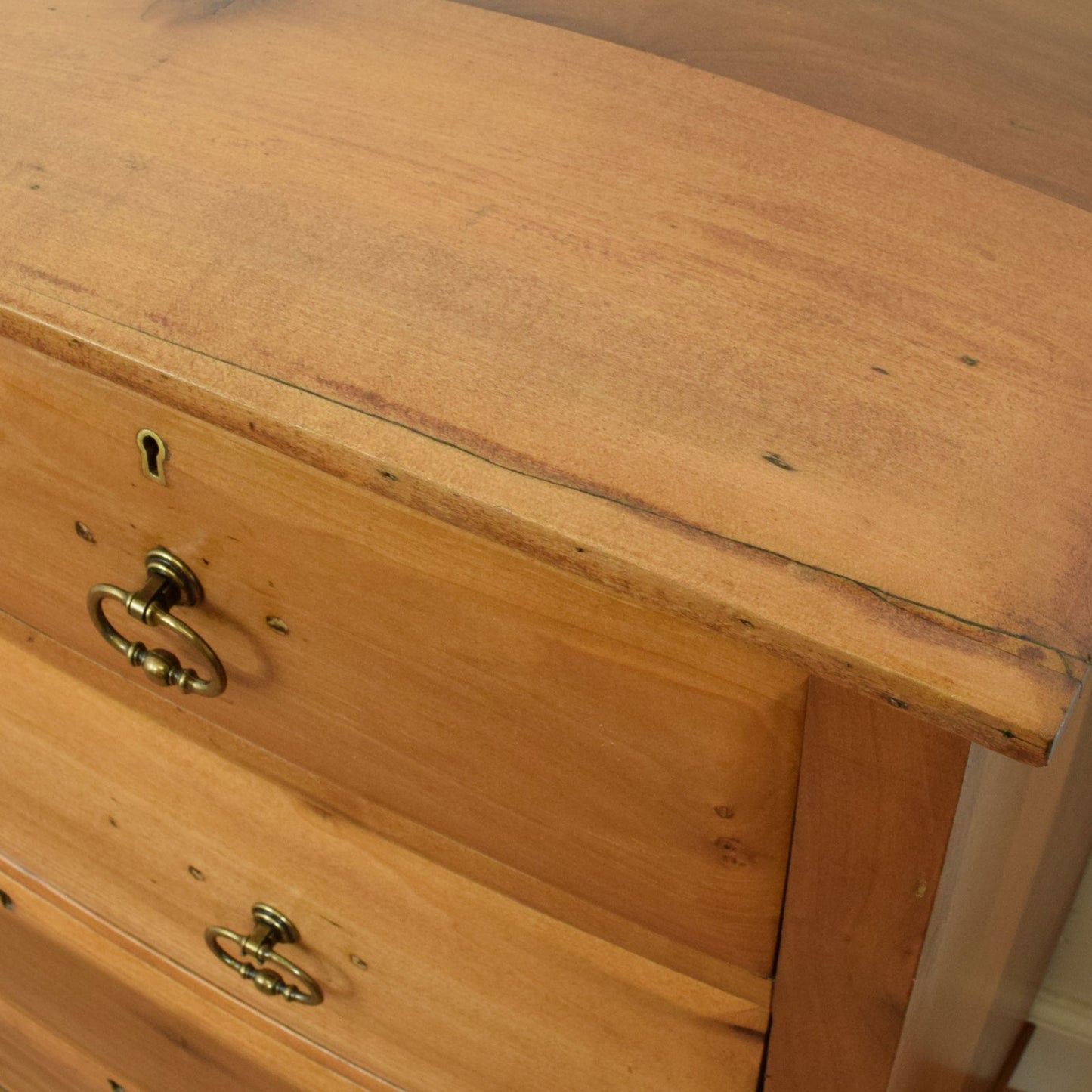 Restored Wild Cherry Chest of drawers