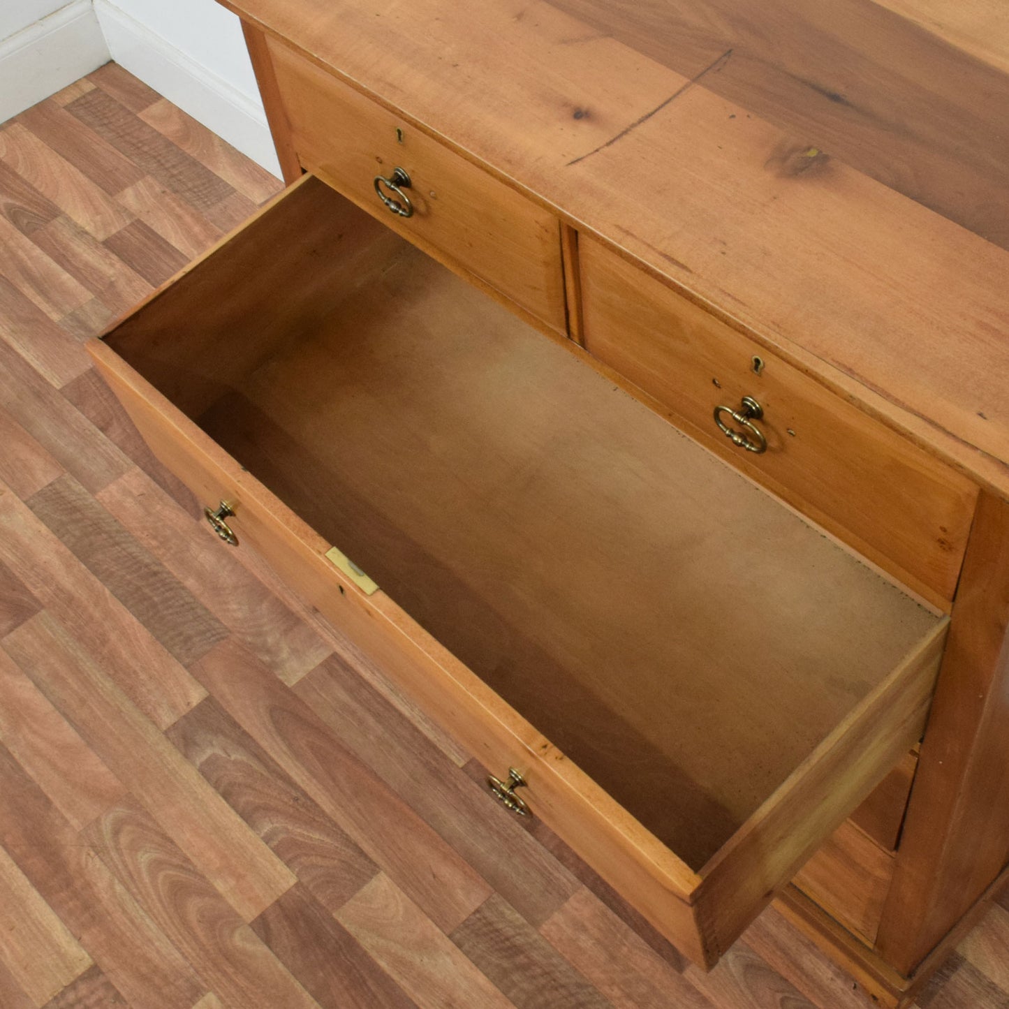 Restored Wild Cherry Chest of drawers
