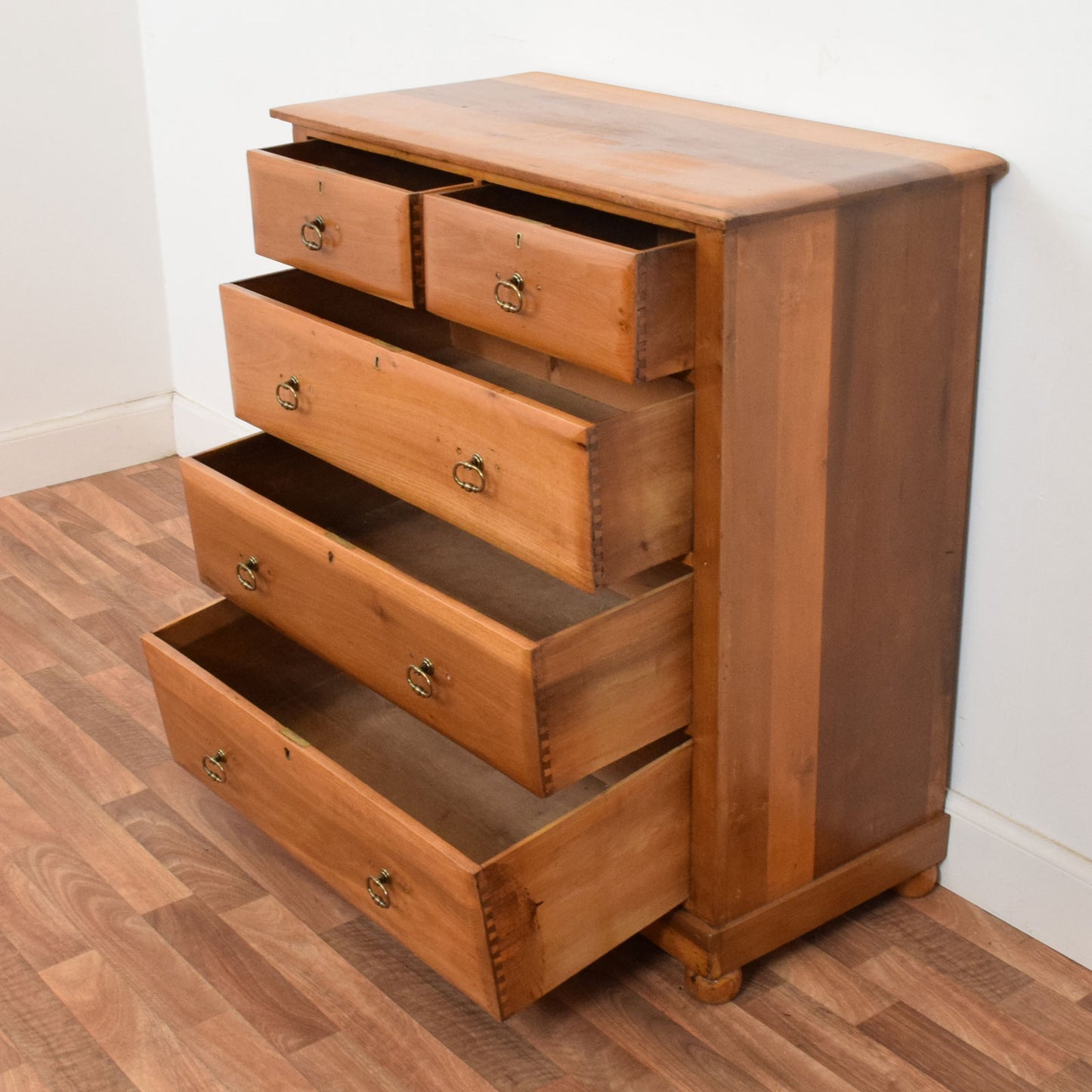 Restored Wild Cherry Chest of drawers