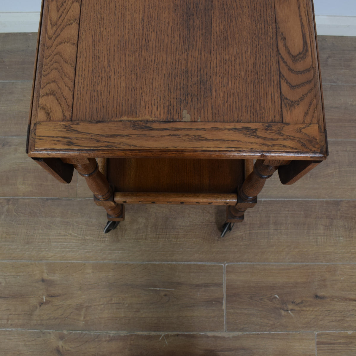 Restored Oak Tea Trolley