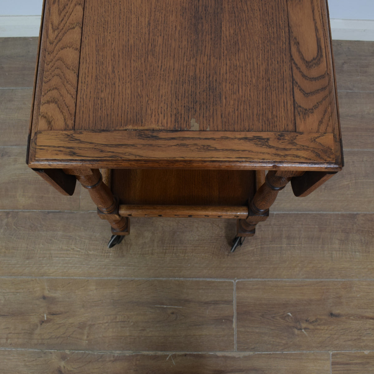 Restored Oak Tea Trolley