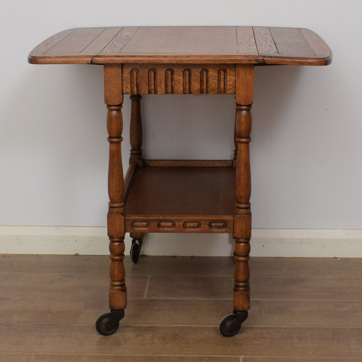 Restored Oak Tea Trolley