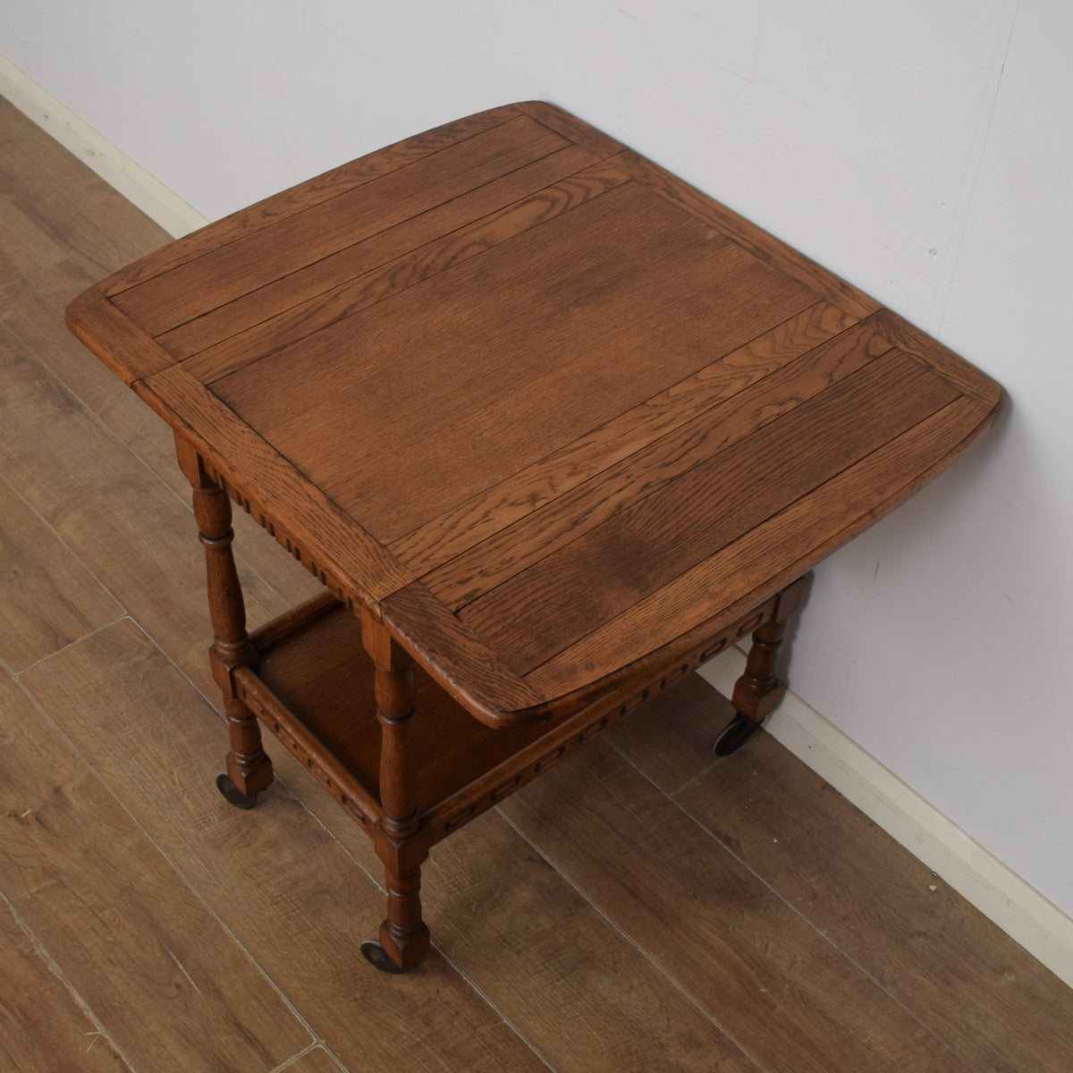 Restored Oak Tea Trolley