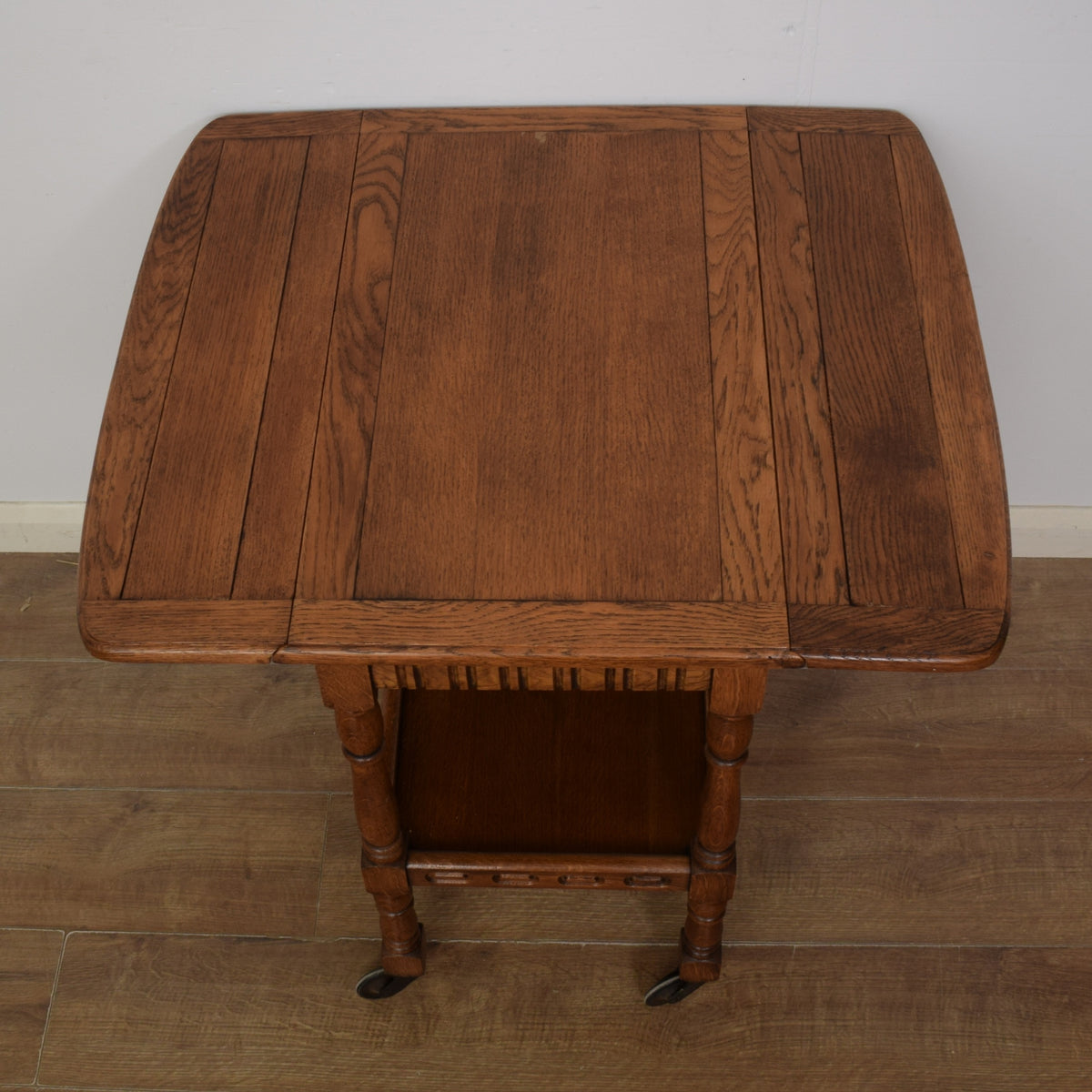 Restored Oak Tea Trolley