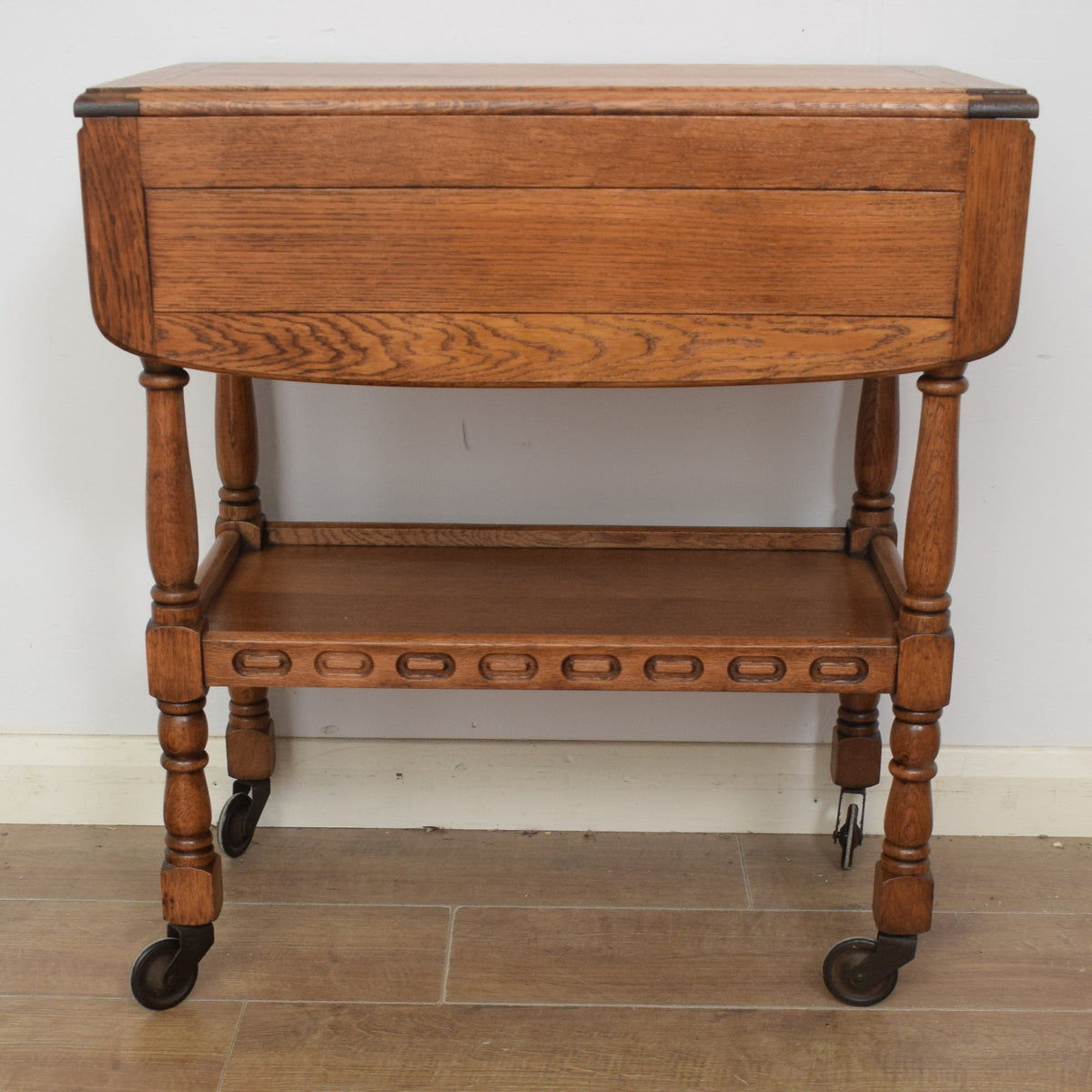 Restored Oak Tea Trolley
