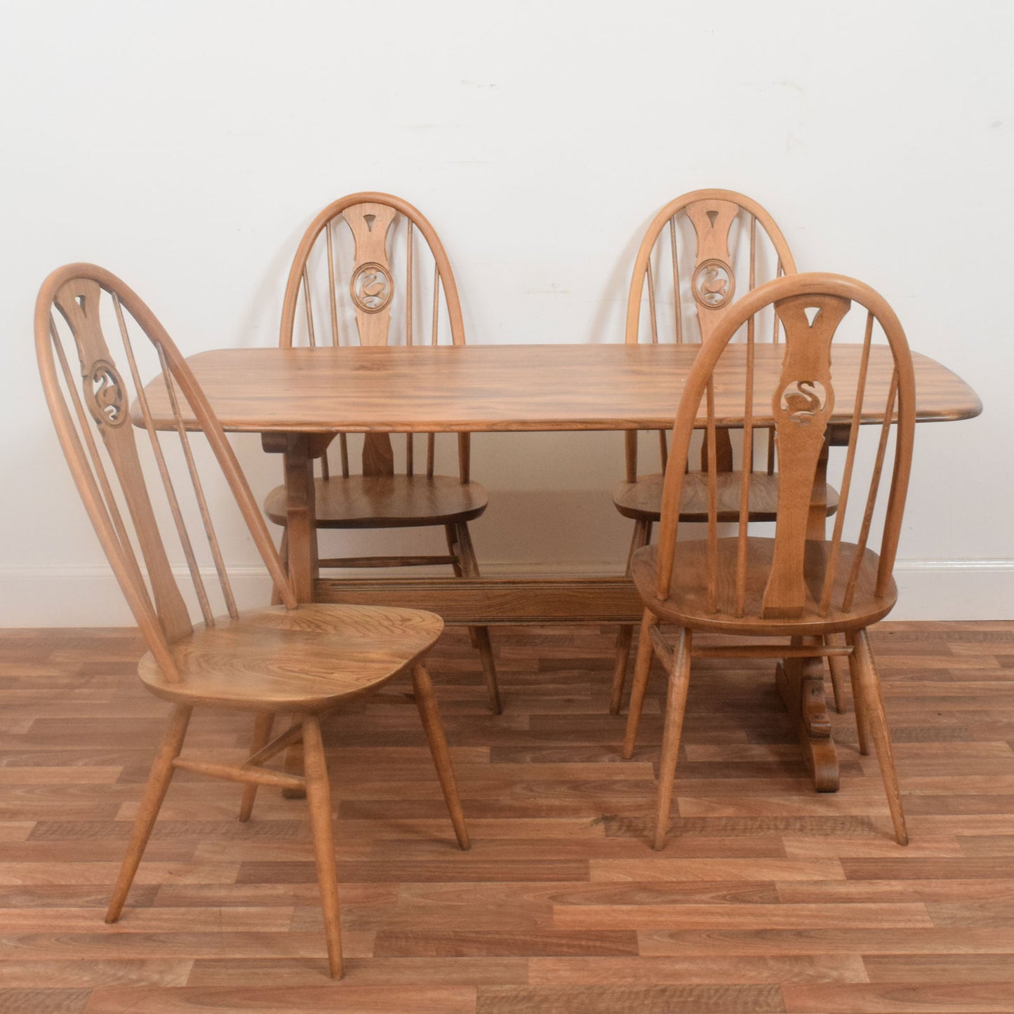 Ercol Table and Four Chairs