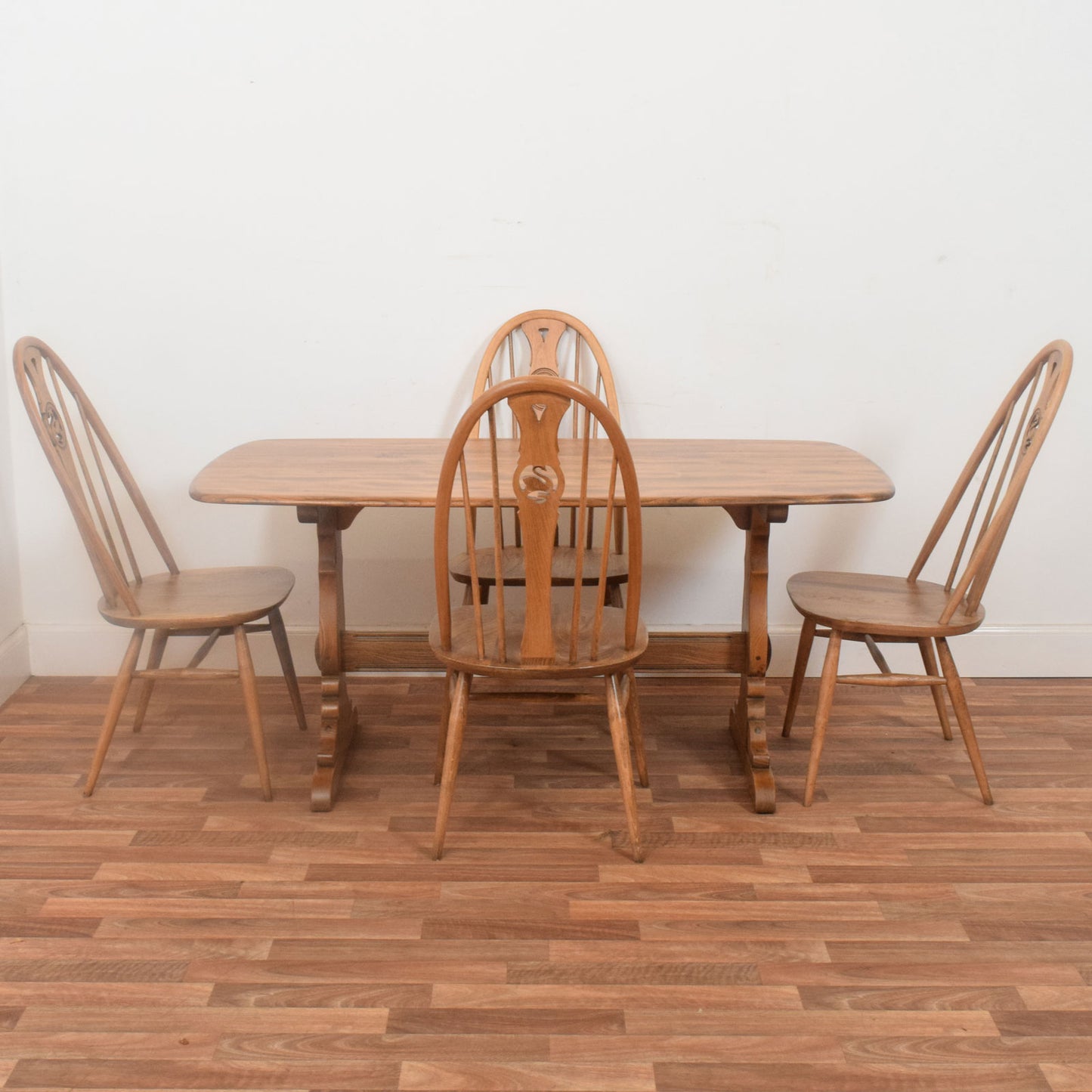Ercol Table and Four Chairs