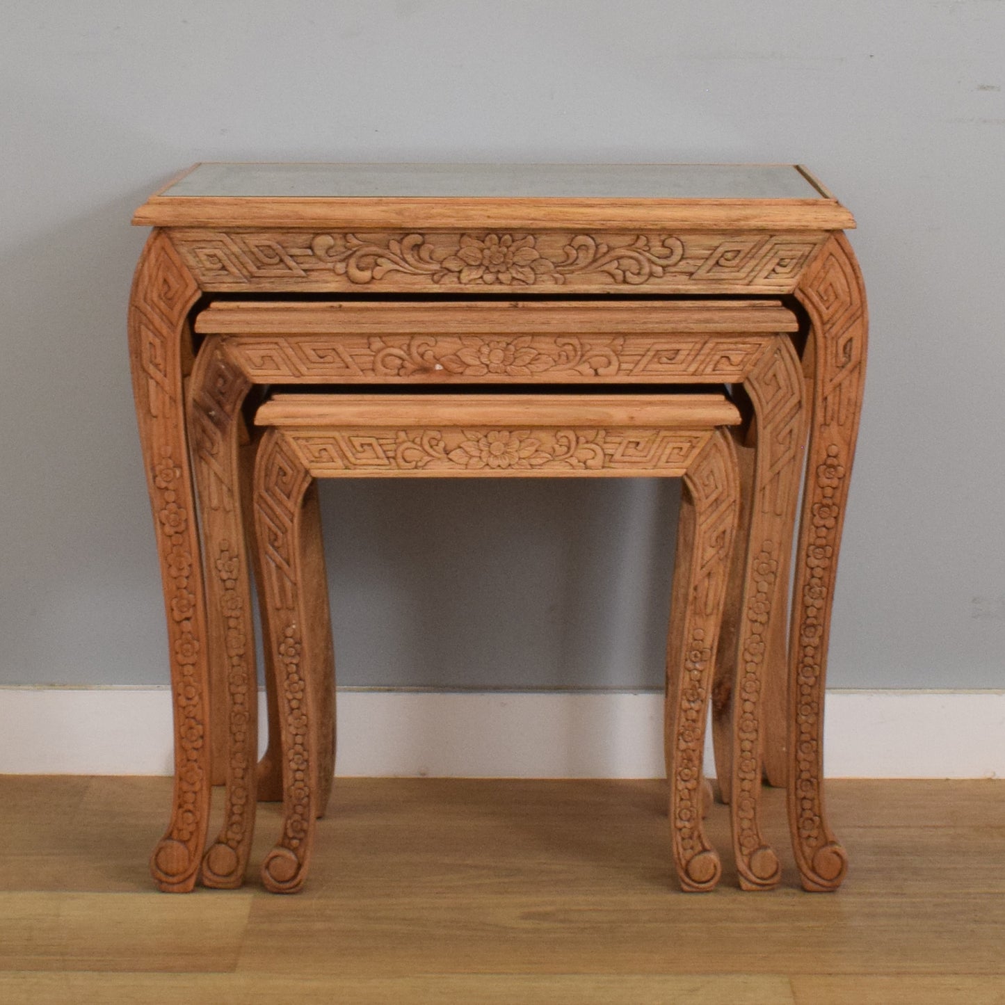 Carved Nest of Tables