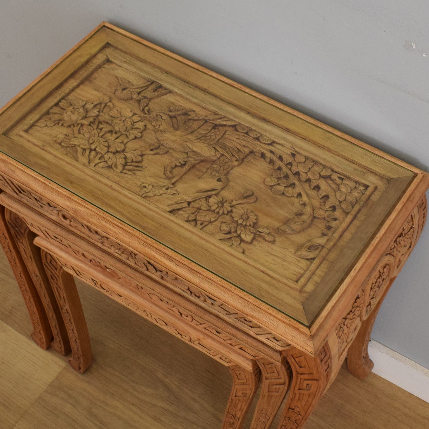 Carved Nest of Tables