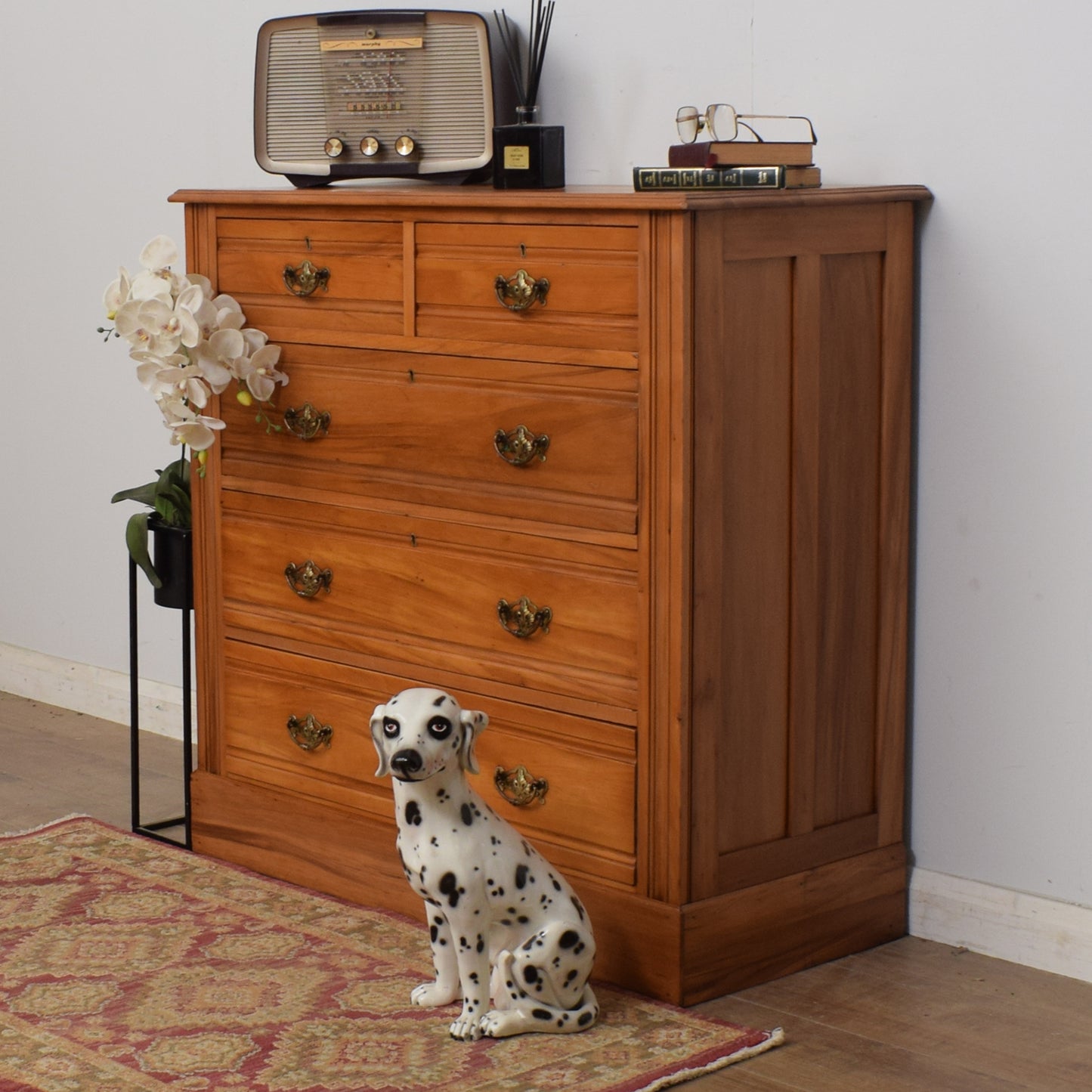 Restored Vintage Chest Of Drawers