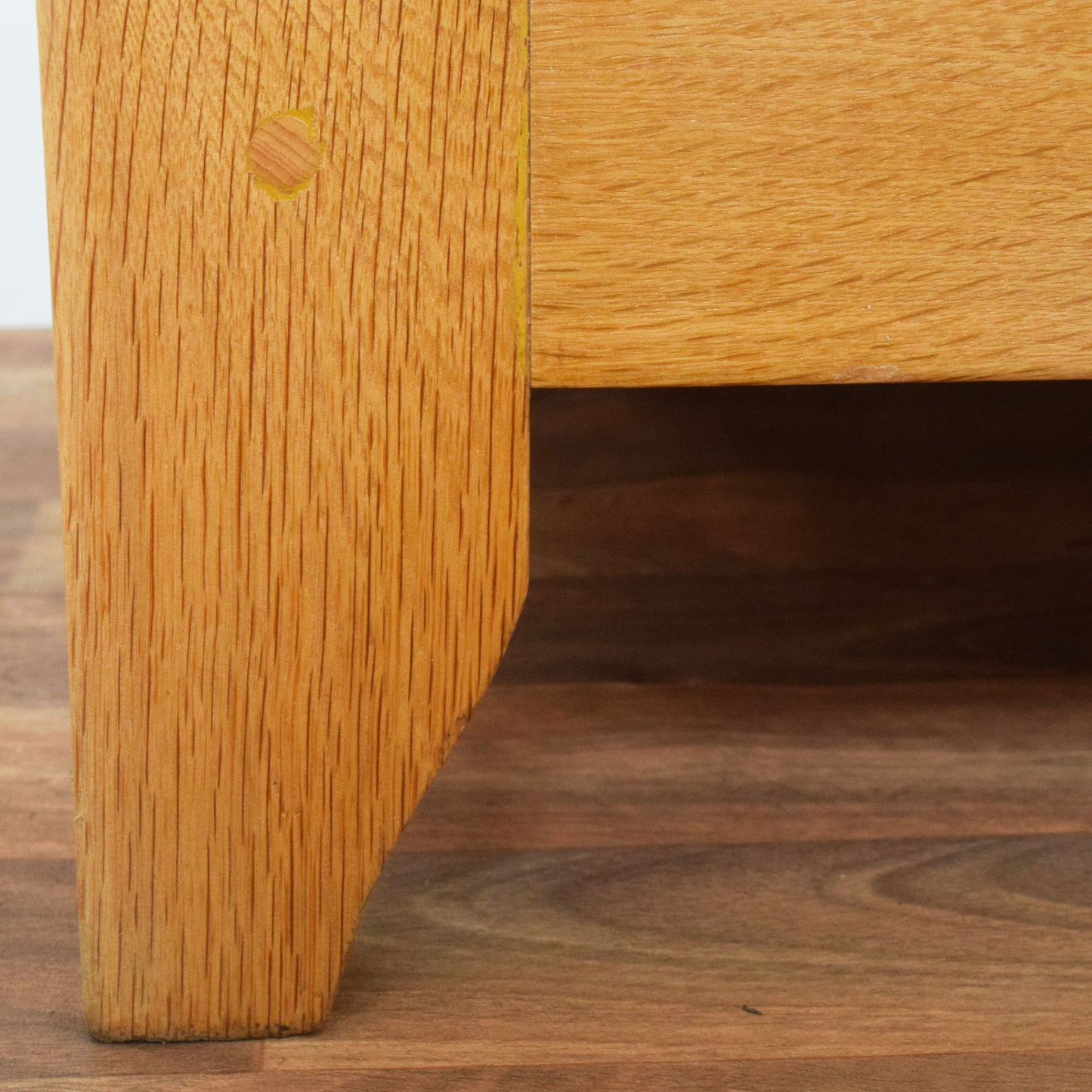 Restored Oak Side Table