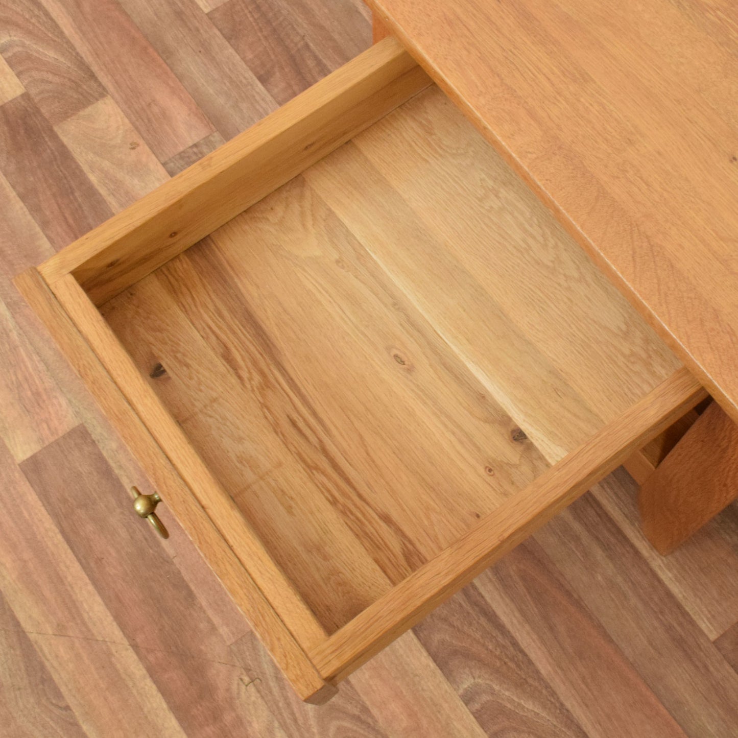 Restored Oak Side Table