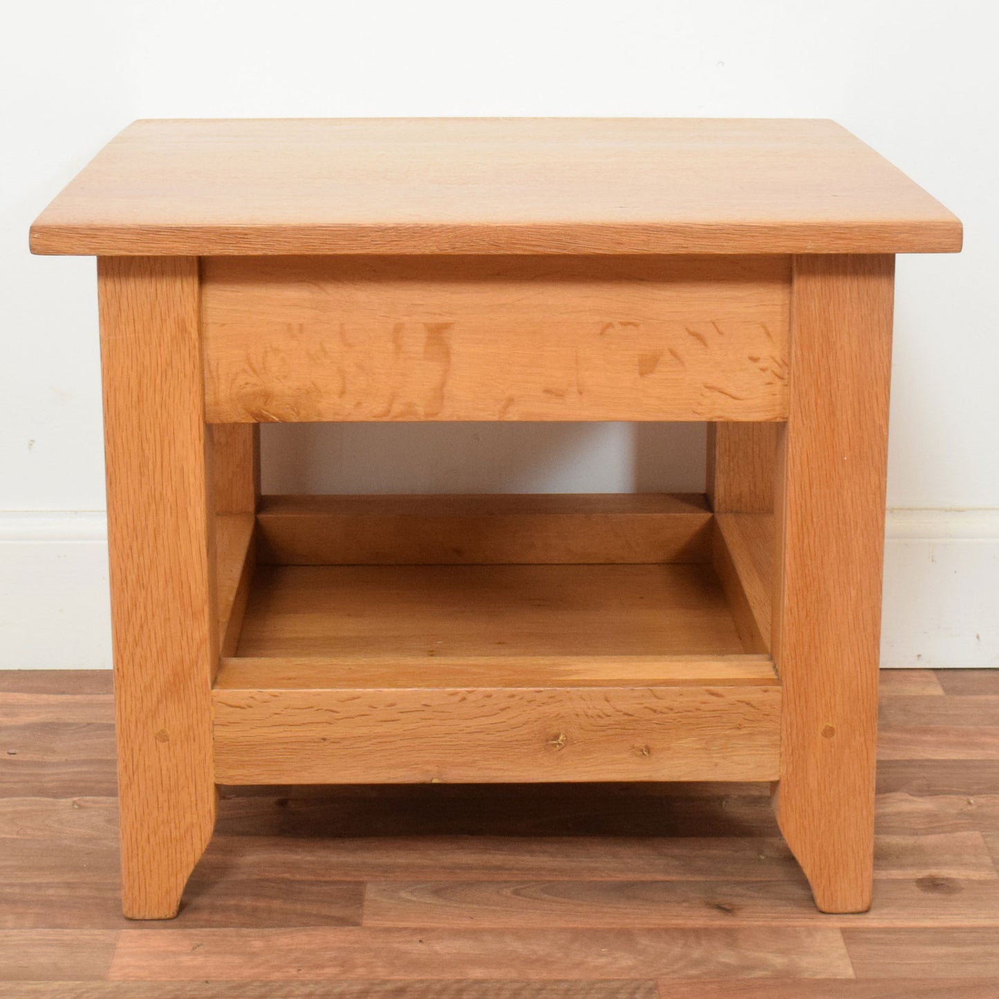 Restored Oak Side Table
