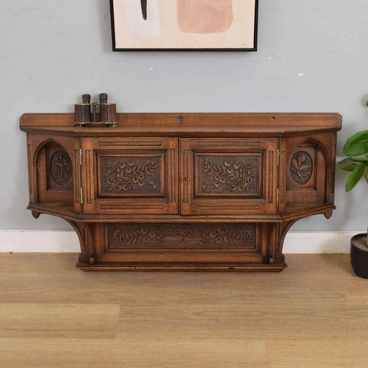 Oak Wall Unit