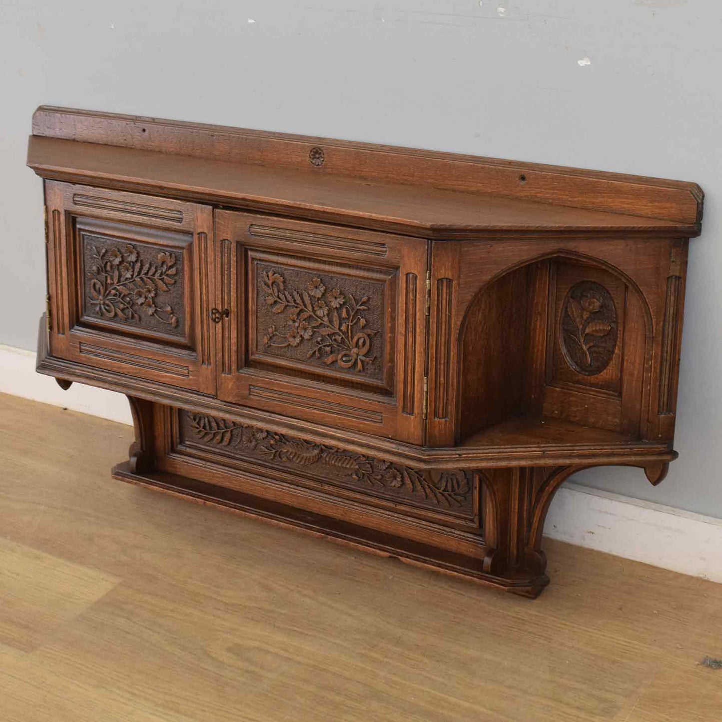 Oak Wall Unit