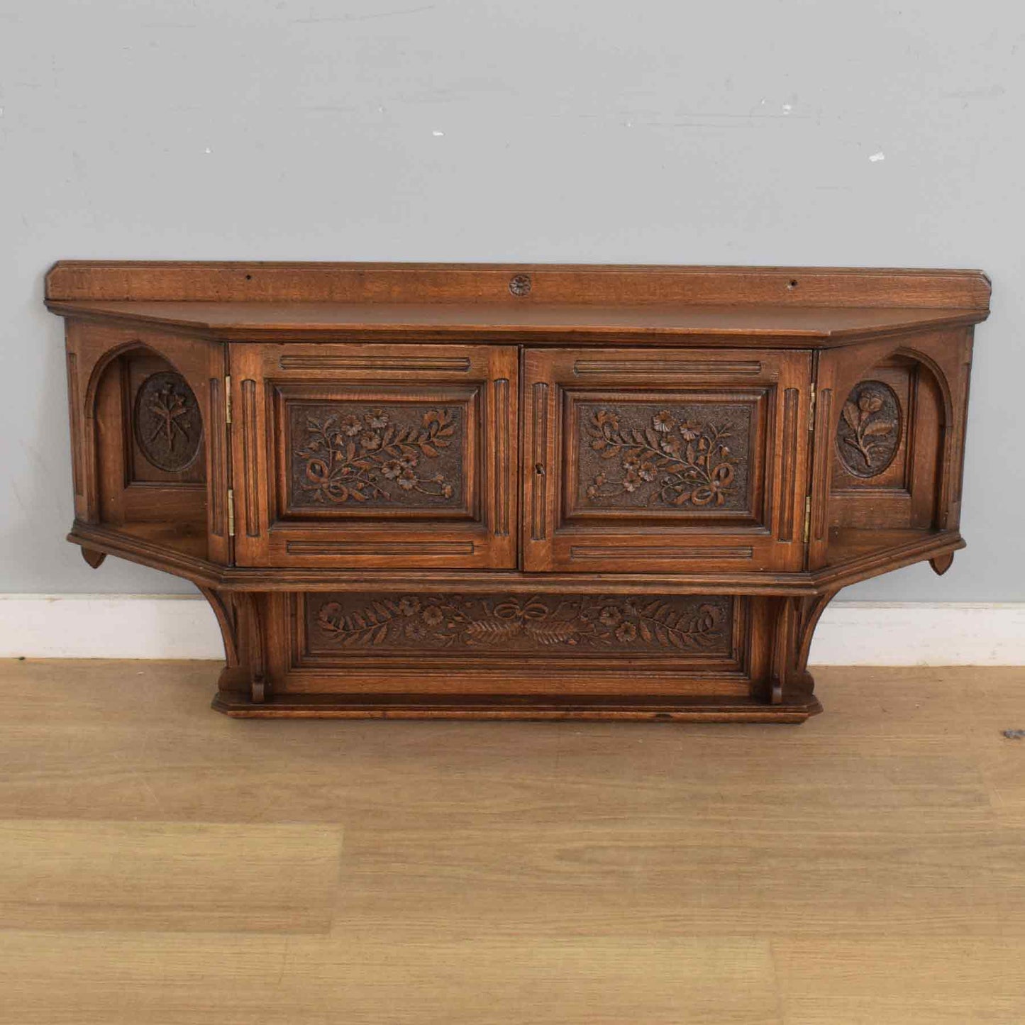 Oak Wall Unit