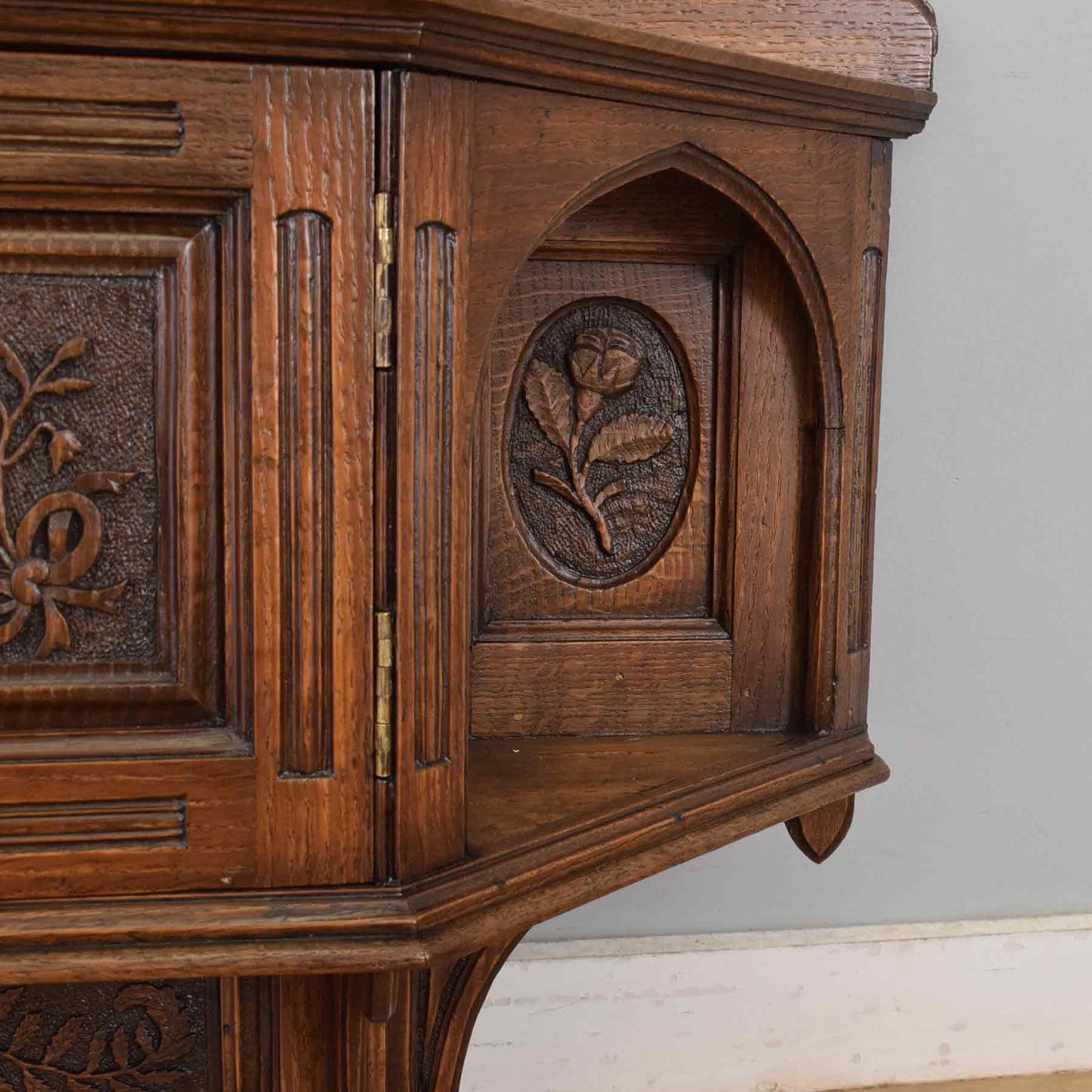 Oak Wall Unit