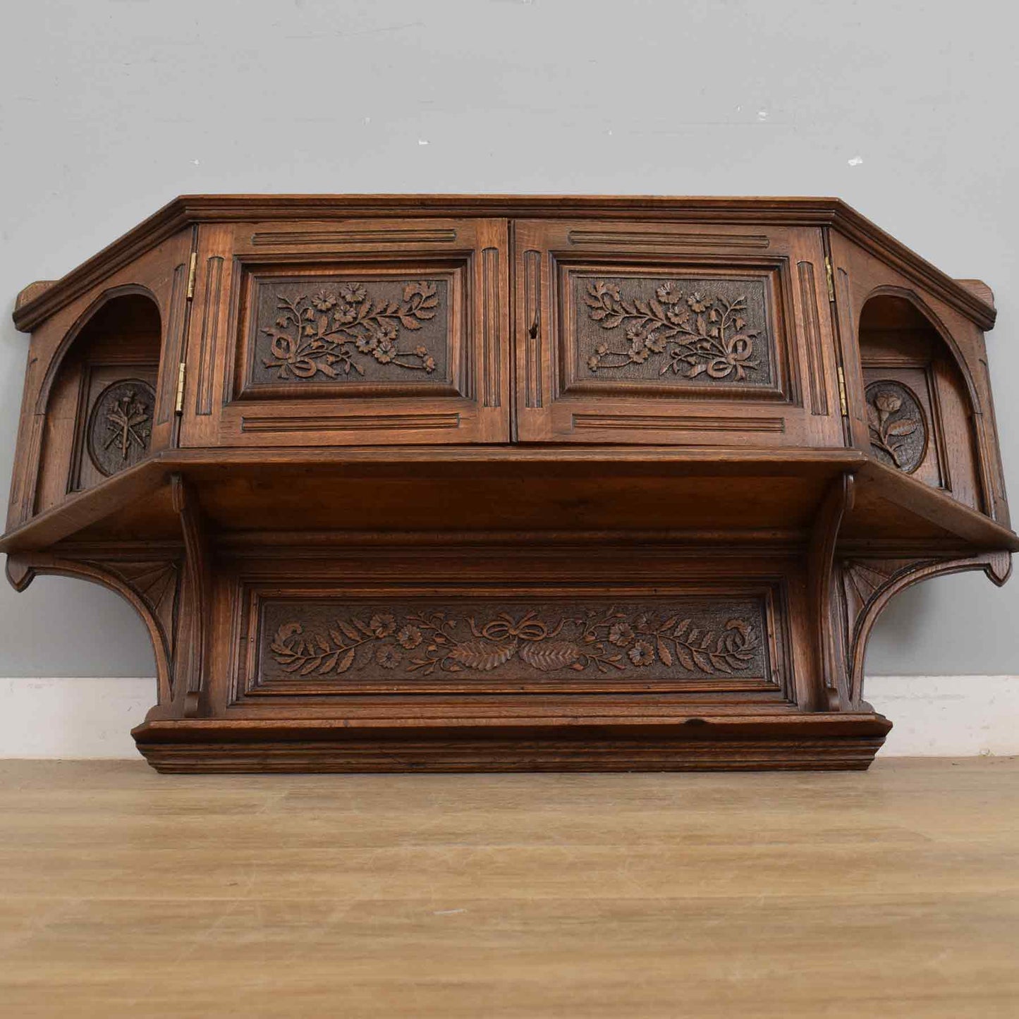 Oak Wall Unit