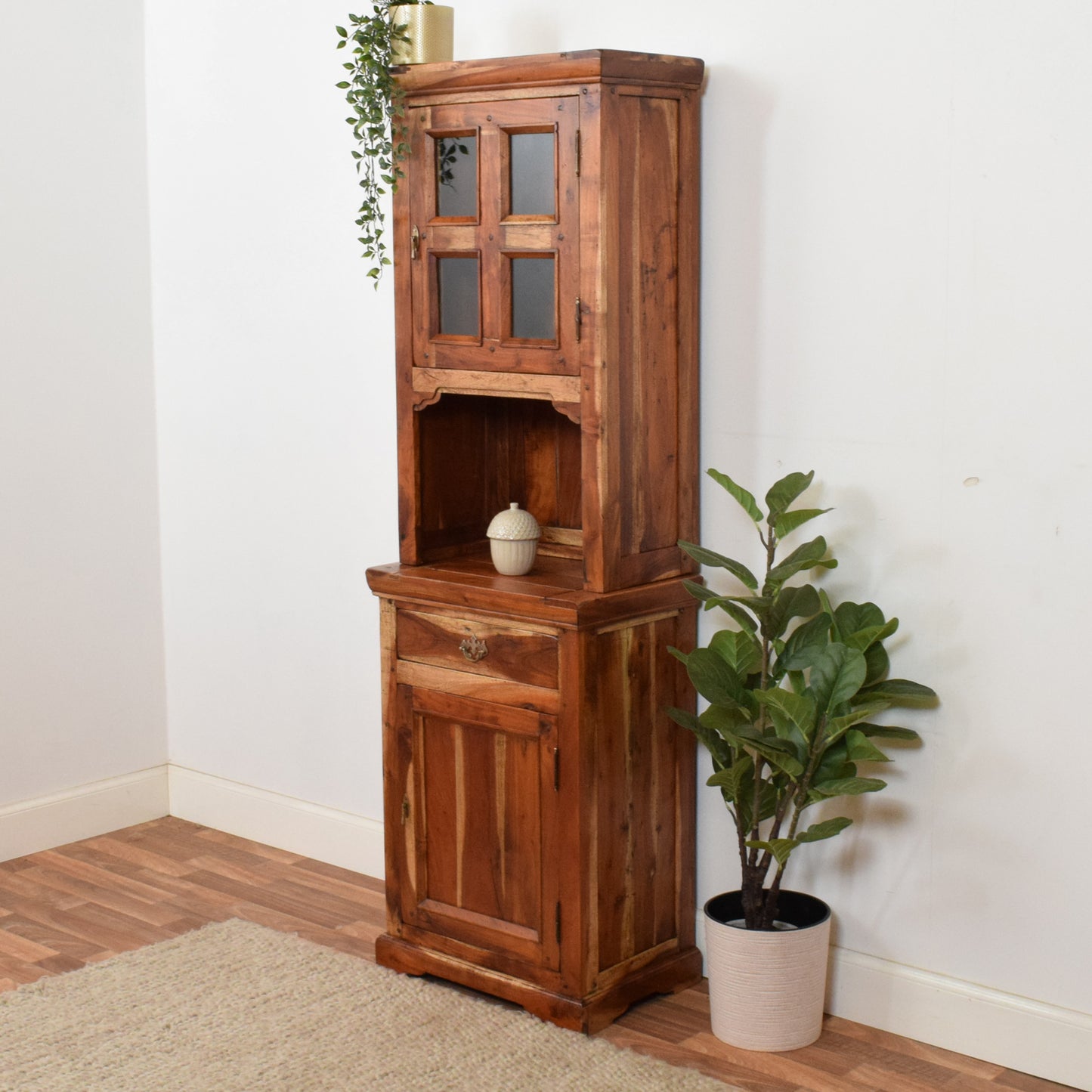 Glazed Sheesham Slim Dresser